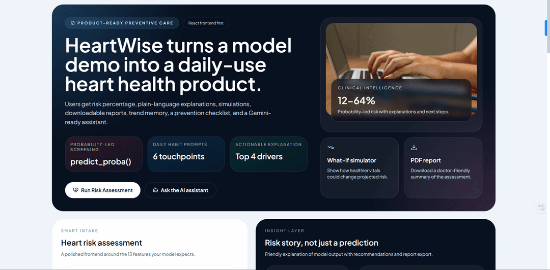 Heart Disease Prediction System